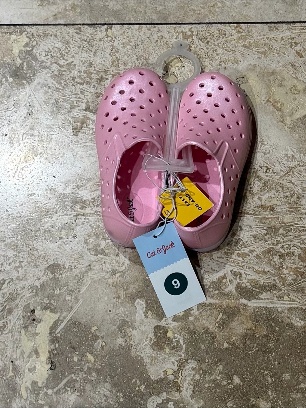 Cat & Jack Pink Kids Water Shoes Clogs